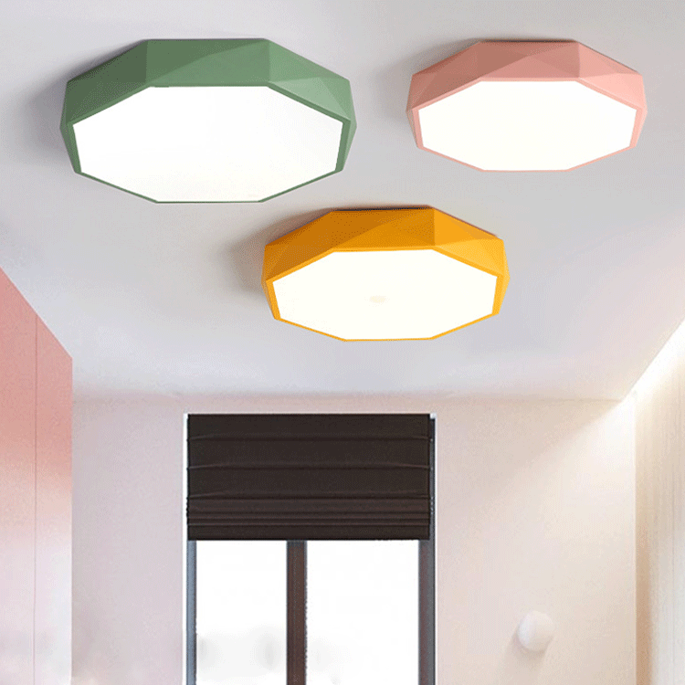 Moderne LED Plafondlamp Abstract Scandinavisch Design