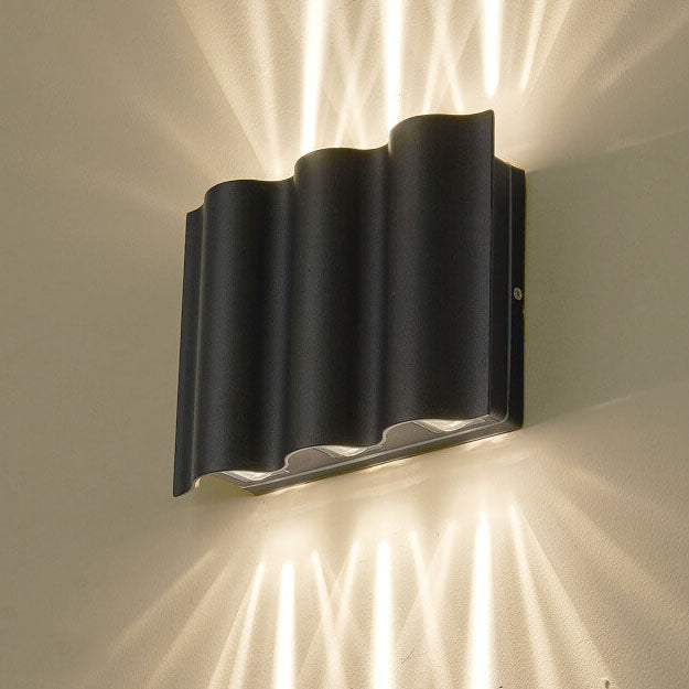 Moderne Minimalistische Aluminium Acryl Wandlamp – LED –  (2/4/6 Lichtbronnen)