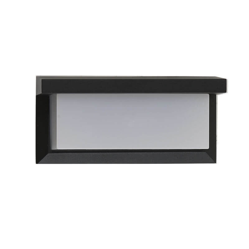 Moderne LED Sensor Buitenlamp | Waterdichte Rechthoekige Wandlamp Met Bewegingssensor