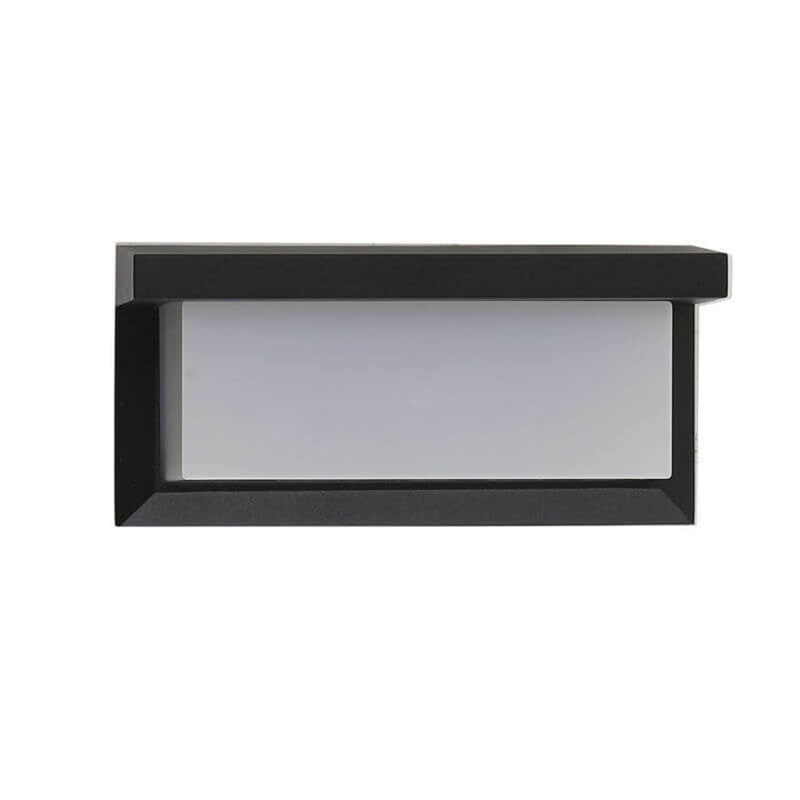 Moderne LED Sensor Buitenlamp | Waterdichte Rechthoekige Wandlamp Met Bewegingssensor