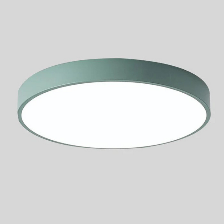 LED Plafondlamp met Scandinavisch Design van Hout & Acryl