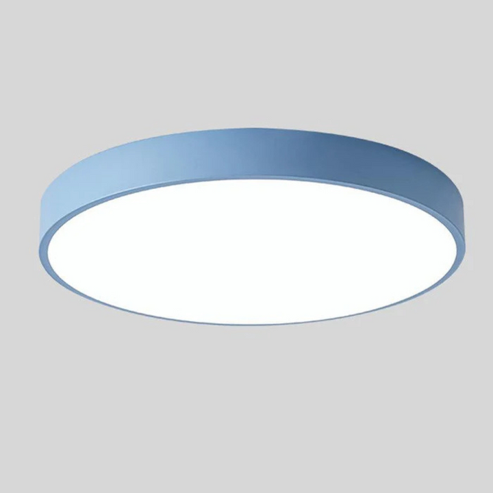 LED Plafondlamp met Scandinavisch Design van Hout & Acryl