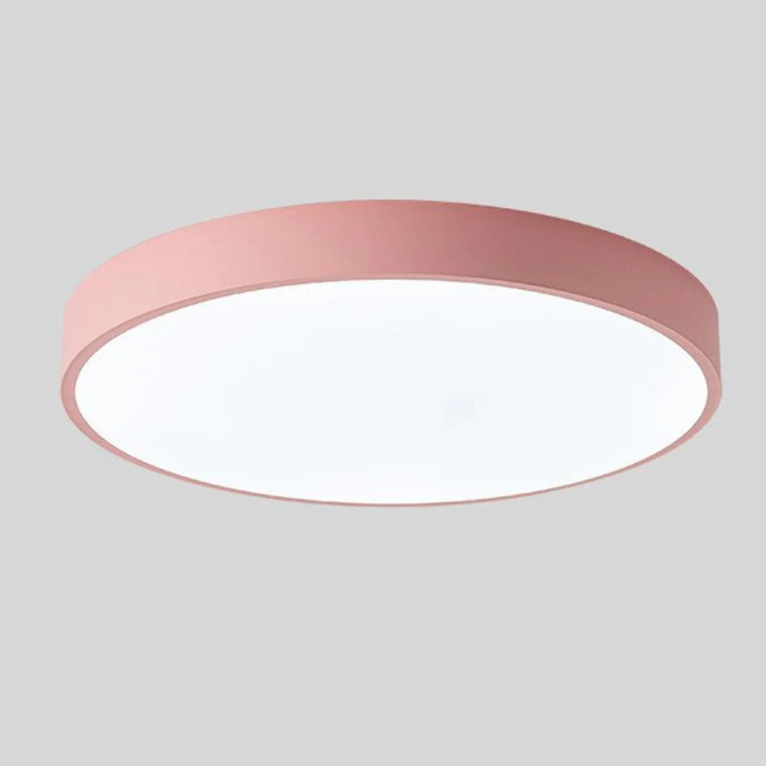 LED Plafondlamp met Scandinavisch Design van Hout & Acryl