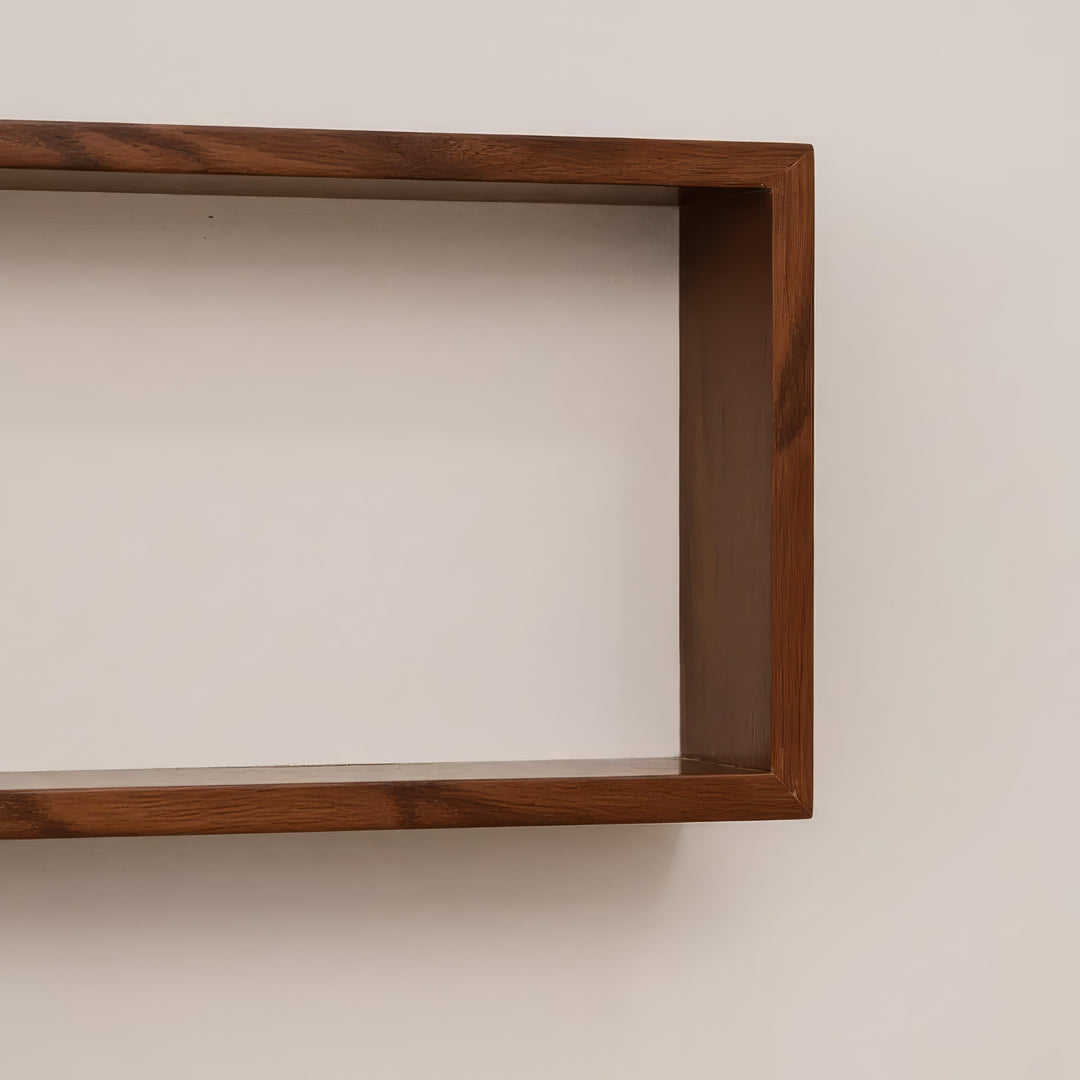 Diory – Driedelig hoekrek van hout voor ruimtebesparing
