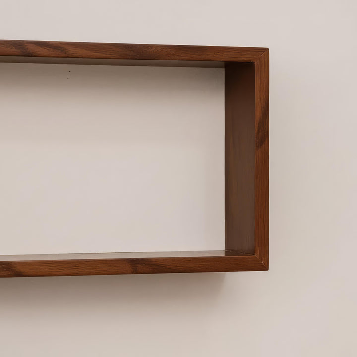 Diory – Driedelig hoekrek van hout voor ruimtebesparing