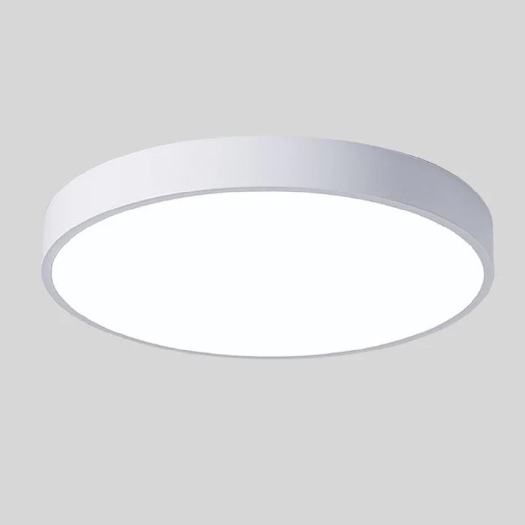 LED Plafondlamp met Scandinavisch Design van Hout & Acryl