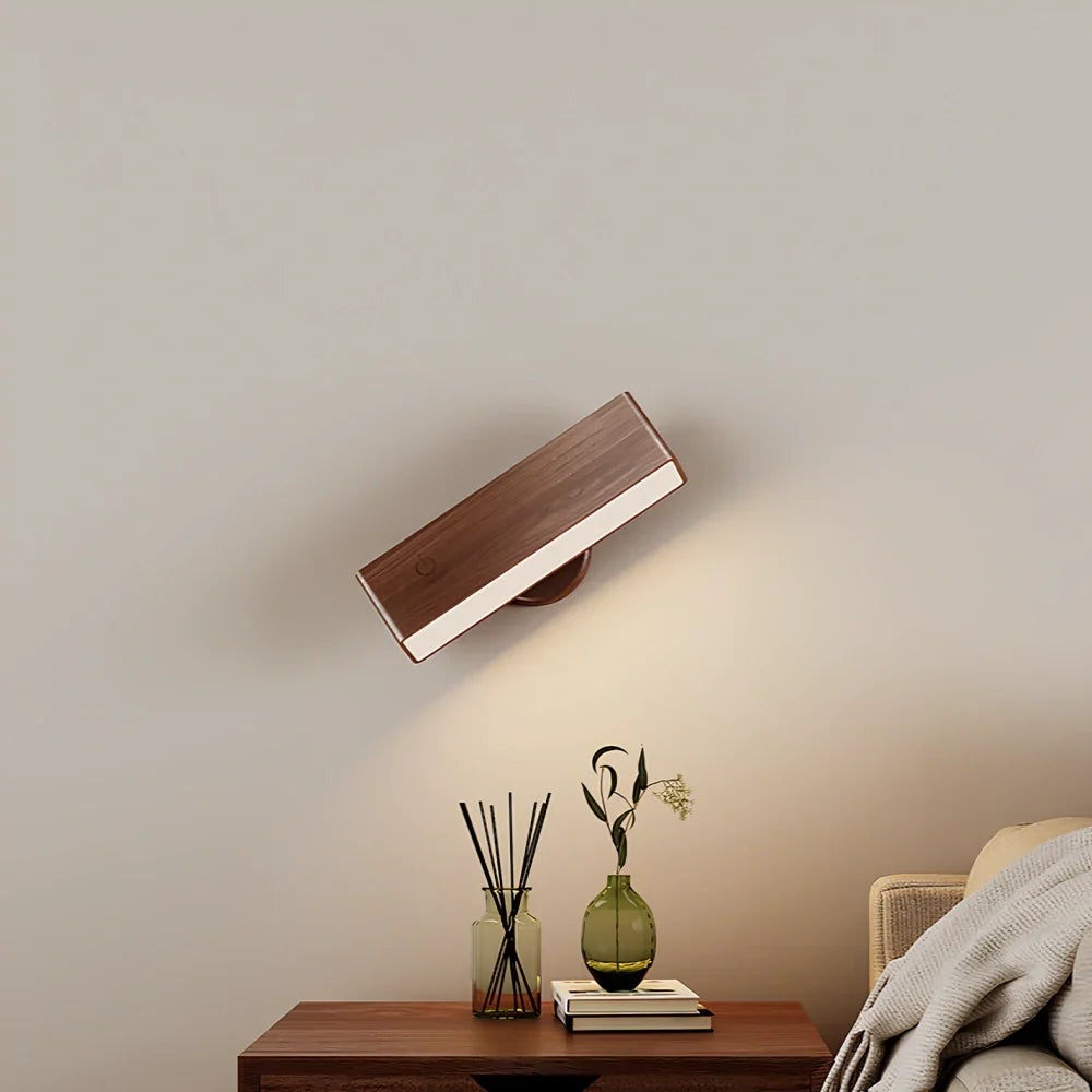 Stijlvolle Draaibare wandlamp met Magnetische montage