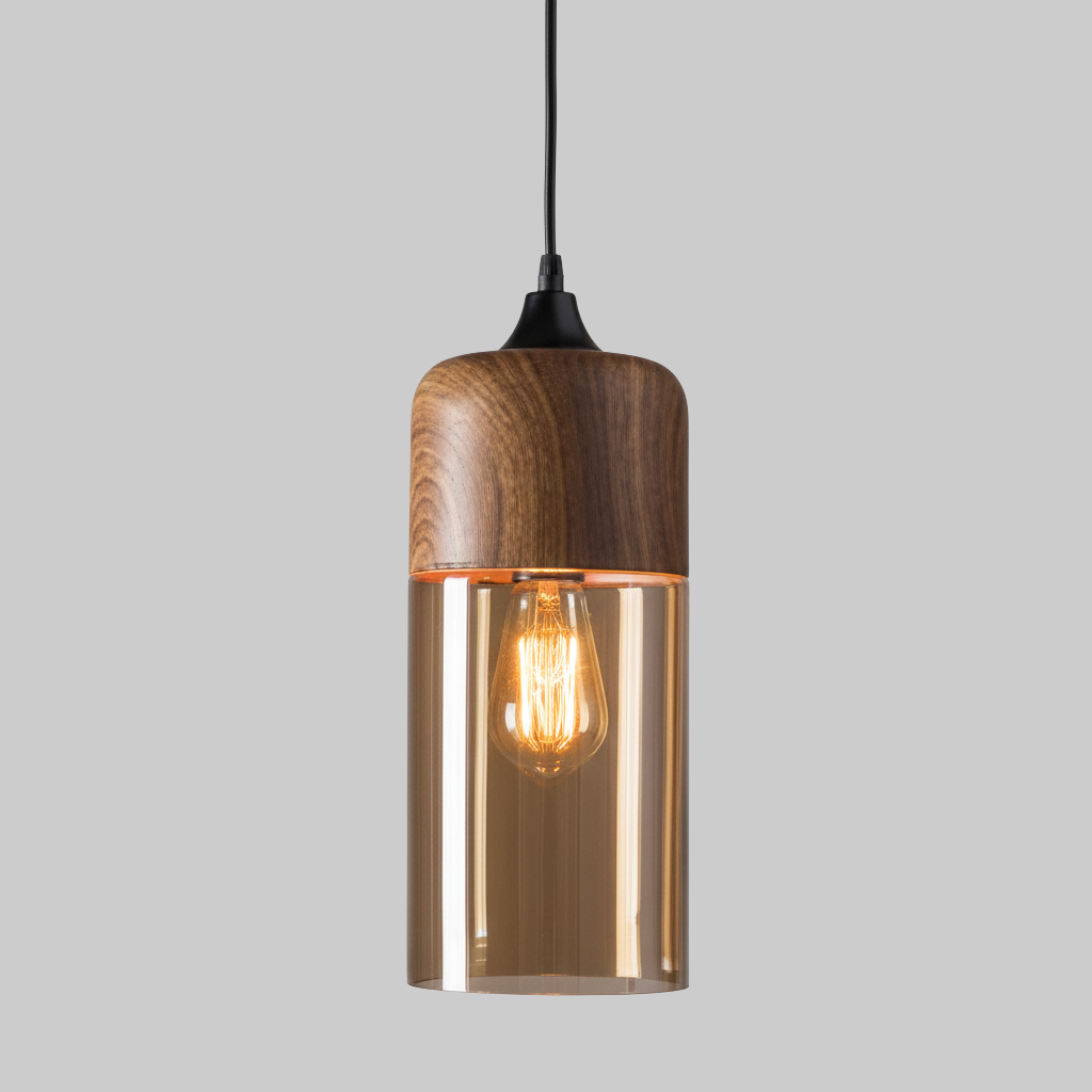 Houten Hanglamp – Natuurlijk en Elegant