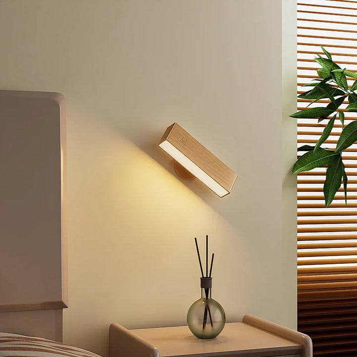 Stijlvolle Draaibare wandlamp met Magnetische montage