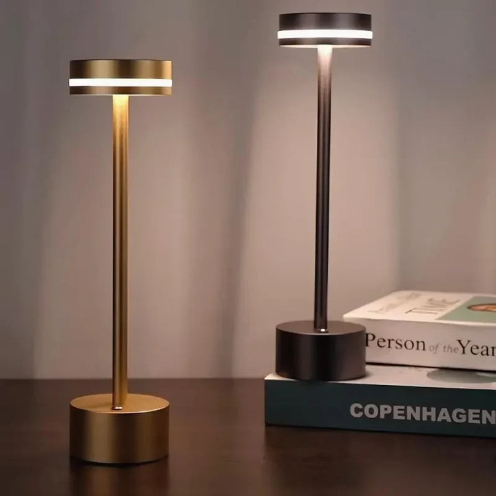 Stijlvolle draadloze tafellamp met 3 lichtkleuren en dimfunctie