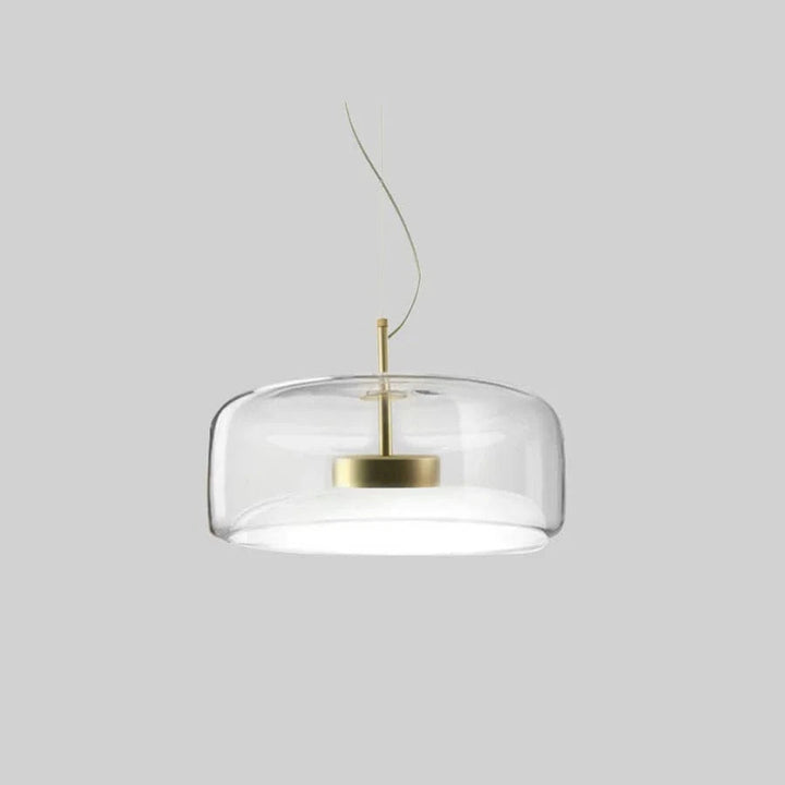 AuraLuxe™ glazen retro hanglamp met LED
