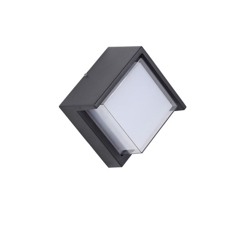Minimalistische Buiten LED Wandlamp – Rond of Vierkant, Klein of Groot