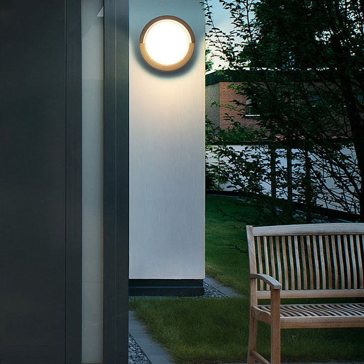 Minimalistische Buiten LED Wandlamp – Rond of Vierkant, Klein of Groot