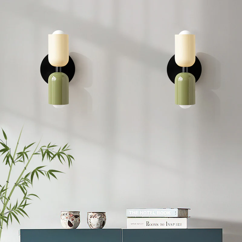 Moderne Dubbele Wandlamp voor Sfeervolle Verlichting in Huis