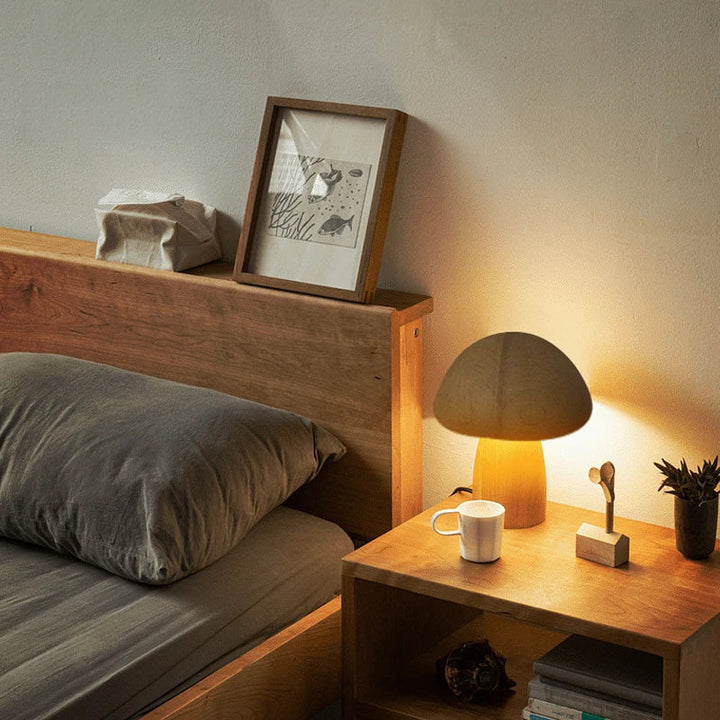 CozyGlow™ oplaadbare paddenstoellamp met touchbediening