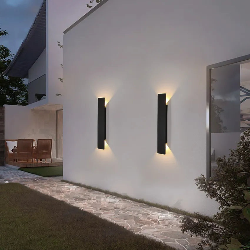 GlowGuard™ waterdichte LED-buitenwandlamp