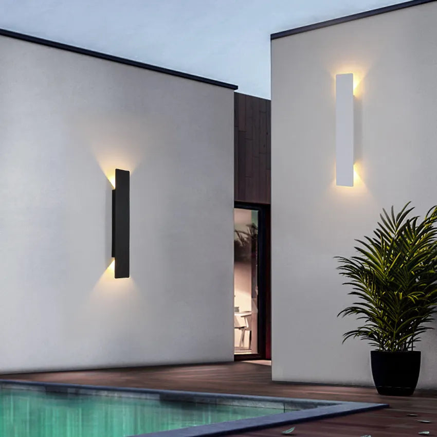 GlowGuard™ waterdichte LED-buitenwandlamp