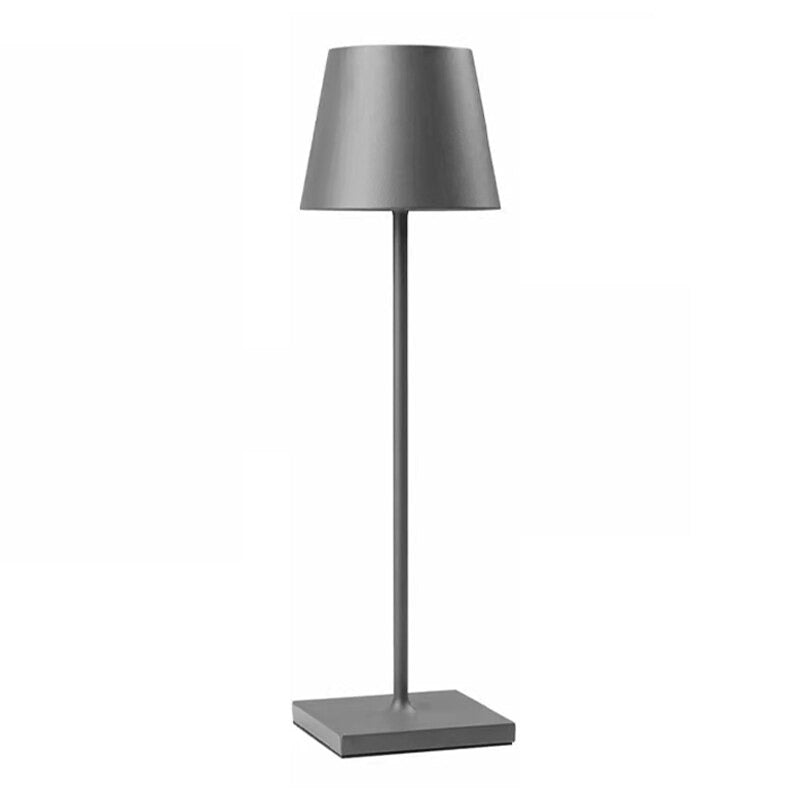 Oplaadbare Tafellamp met Touch-Dimmer IP54 Waterdicht Draadloos LED-Licht Buiten & Binnen 3 Lichtstanden voor Terras Restaurant Balkon | Sansoti