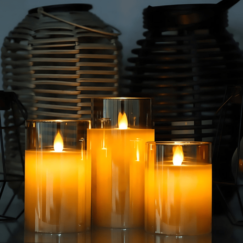 LumaGlow™ vlamloze LED-kaarsen met afstandsbediening