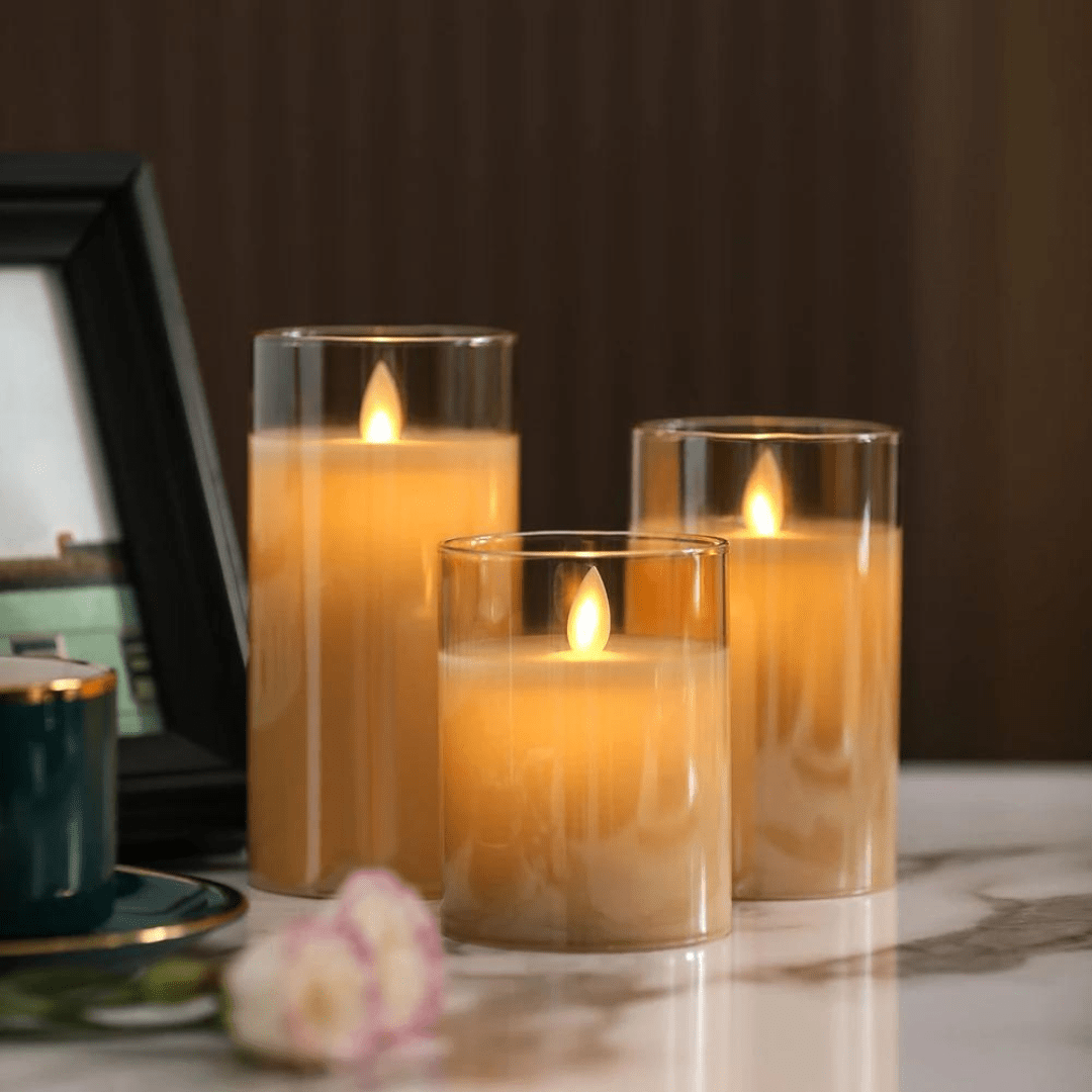 LumaGlow™ vlamloze LED-kaarsen met afstandsbediening