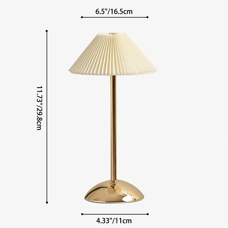 LumaGlow™ Scandinavische tafellamp met USB-laadpoort