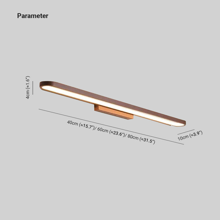 Elegante moderne wandlamp voor badkamer en slaapkamer