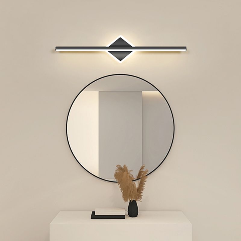 Moderne LED wandlamp in zwart-goud met stijlvolle verlichting