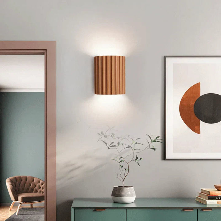 Japandi wandlamp van Hars met LED-technologie