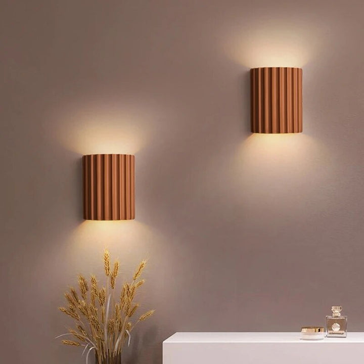 Japandi wandlamp van Hars met LED-technologie