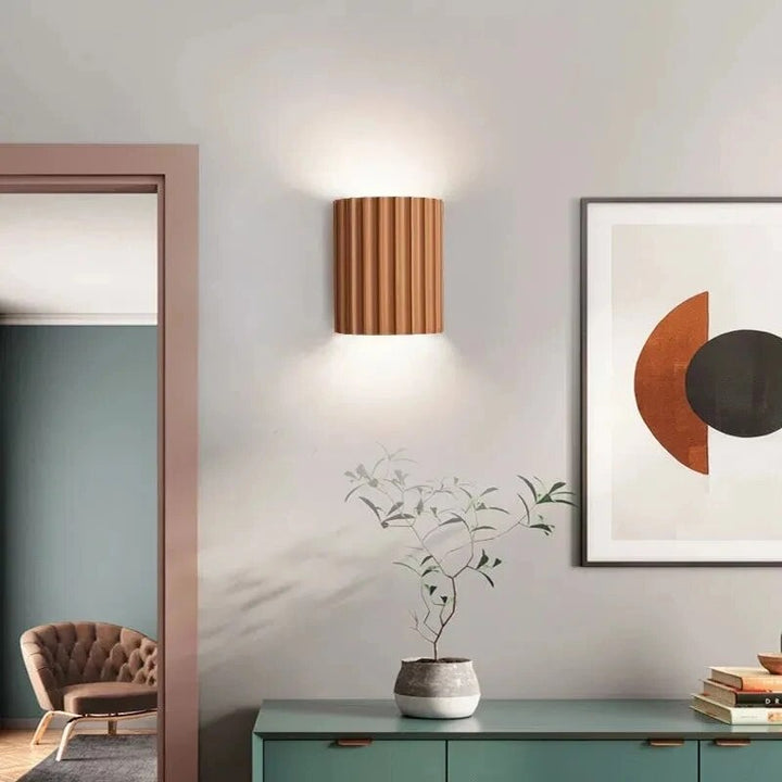 Japandi wandlamp van Hars met LED-technologie