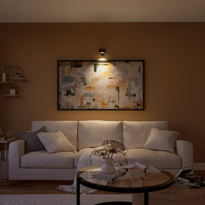 Multifunctionele Draadloze Wandlamp Oplaadbaar & Dimbaar met 360° Rotatie