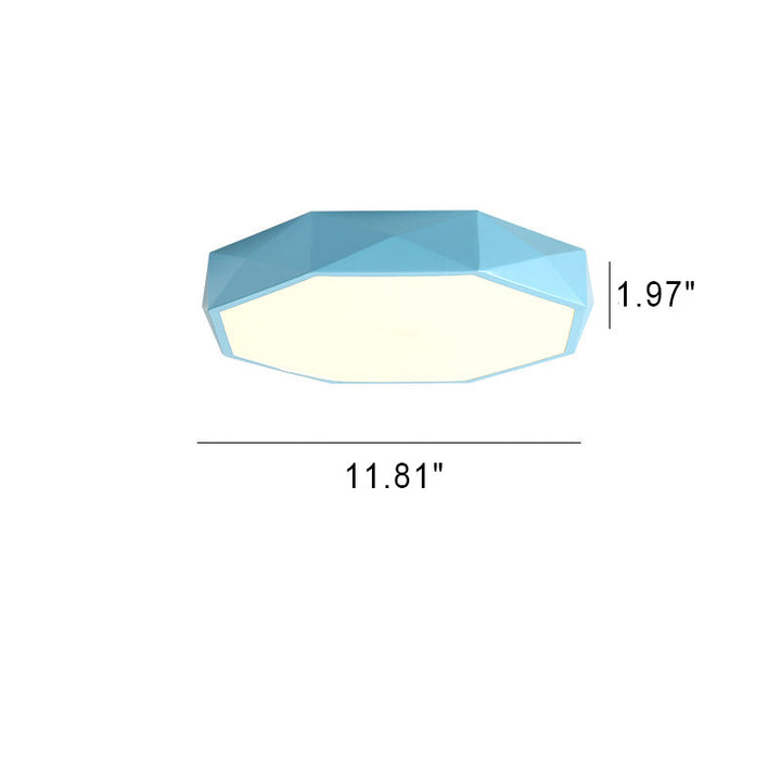 Moderne LED Plafondlamp Abstract Scandinavisch Design