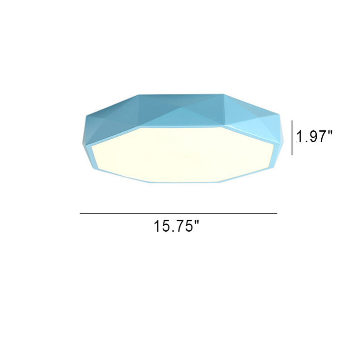 Moderne LED Plafondlamp Abstract Scandinavisch Design