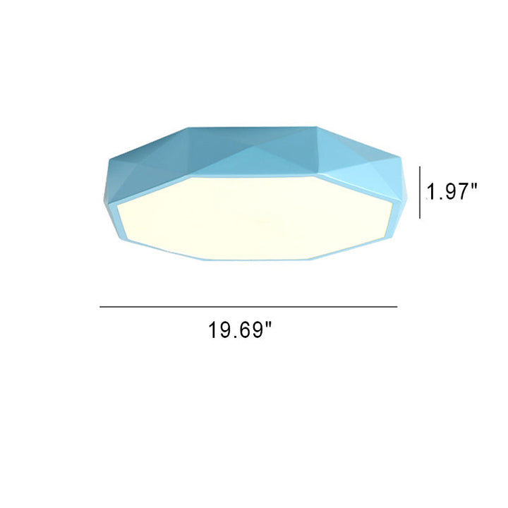 Moderne LED Plafondlamp Abstract Scandinavisch Design