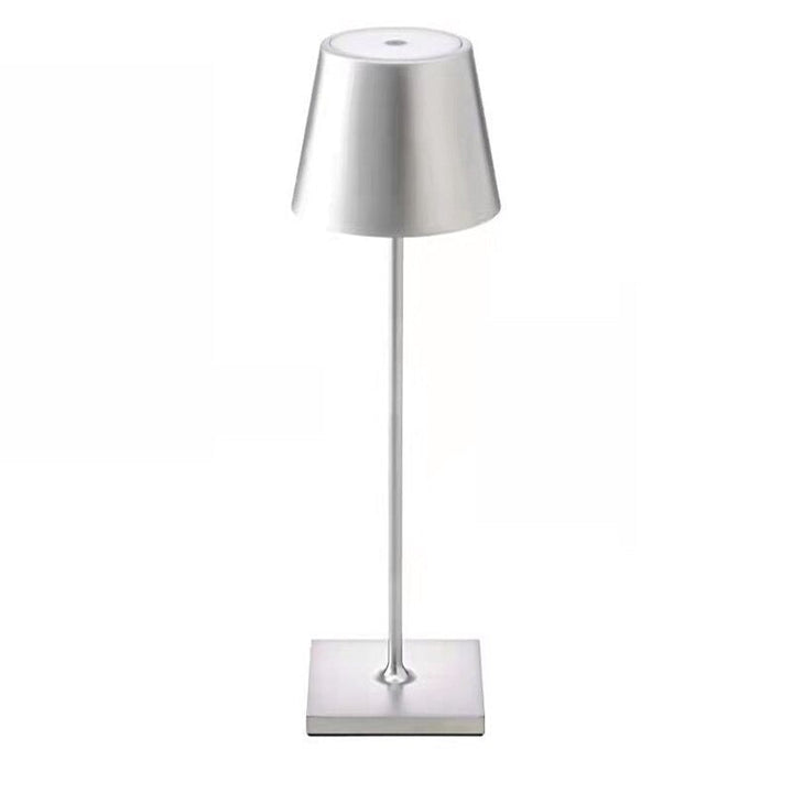 Oplaadbare Tafellamp met Touch-Dimmer IP54 Waterdicht Draadloos LED-Licht Buiten & Binnen 3 Lichtstanden voor Terras Restaurant Balkon | Sansoti