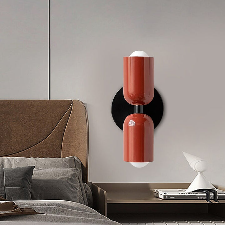 Moderne Dubbele Wandlamp voor Sfeervolle Verlichting in Huis