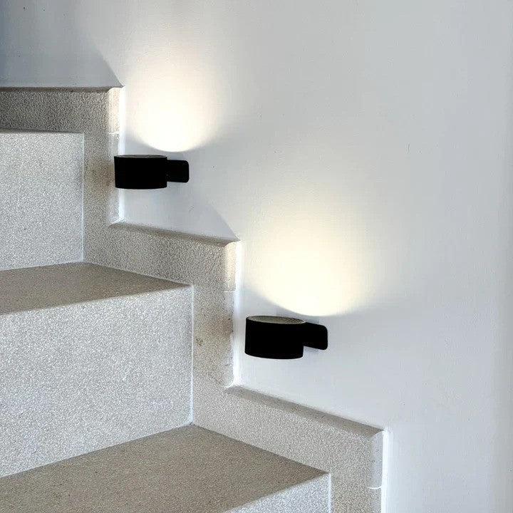 Multifunctionele Draadloze Wandlamp Oplaadbaar & Dimbaar met 360° Rotatie