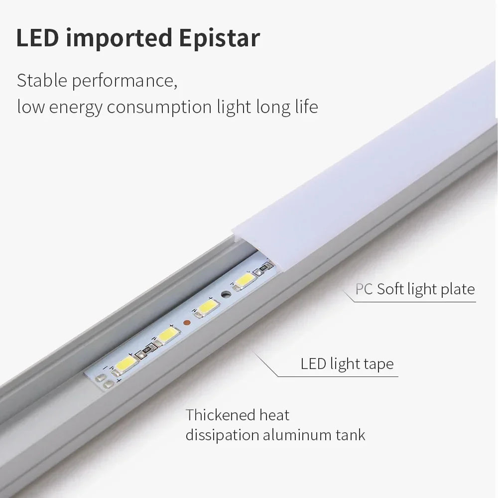 Hanglamp Hout LED Lineair Dimbaar 80cm 120cm 150cm Eettafel Keuken Woonkamer | Sansoti