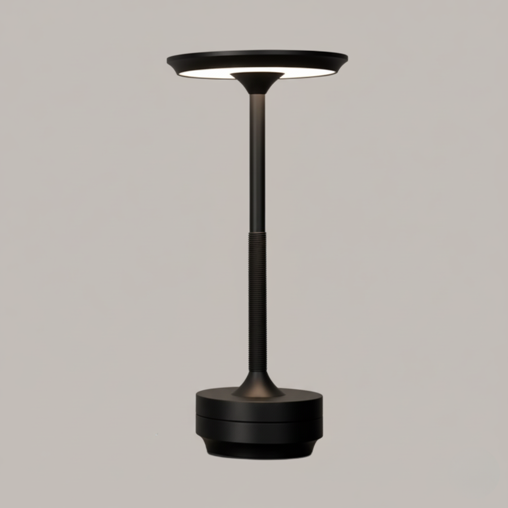 Stijlvolle Draadloze Tafellamp met Touch Dimmer en Oplaadbare Batterij