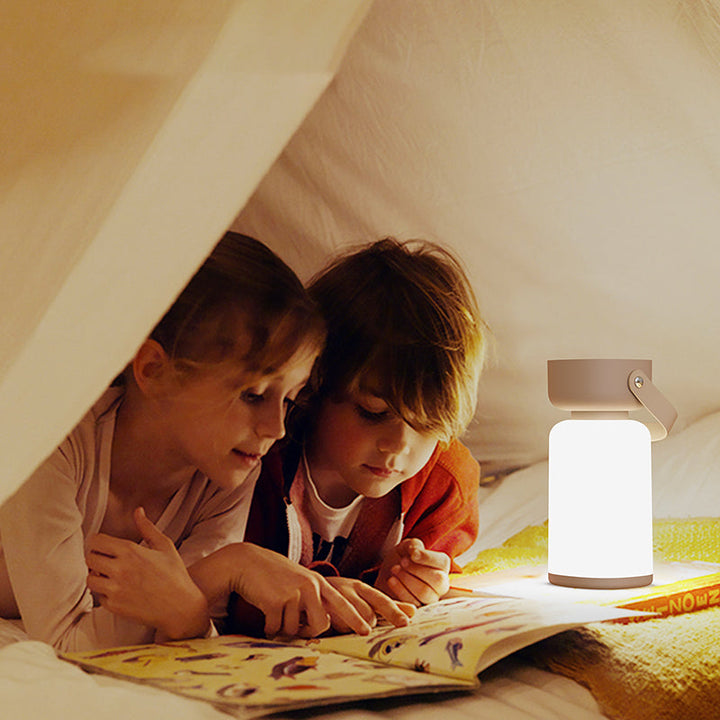 Waterdichte Draagbare LED Tafellamp in Modern Cilinderontwerp