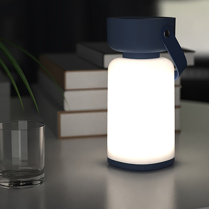 Waterdichte Draagbare LED Tafellamp in Modern Cilinderontwerp